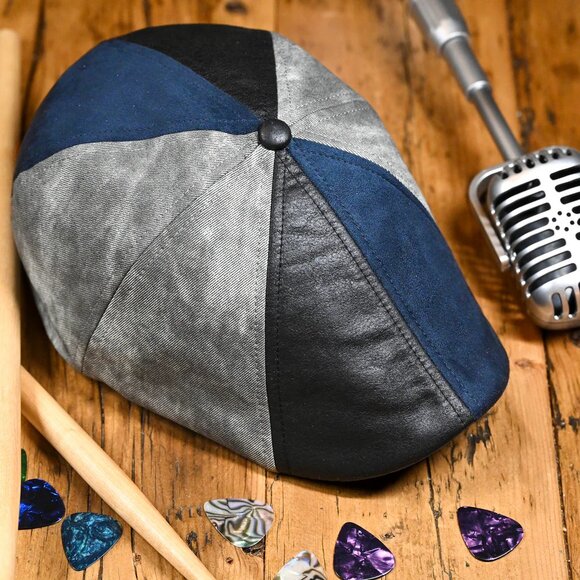 Boston Scally AEROSMITH Collab PATCHWORK Cap - M/L- With Dust Bag And 4 Pin Set - Picture 2 of 11